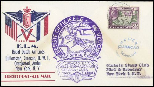 1943, Curacao, Brief