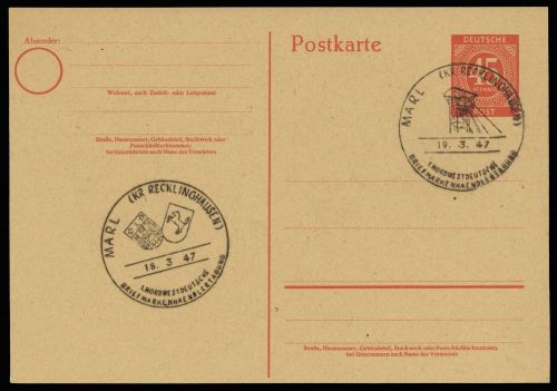 Industrie und Wirtschaft,Bergbau,allgemein, Gem P 955, Brief