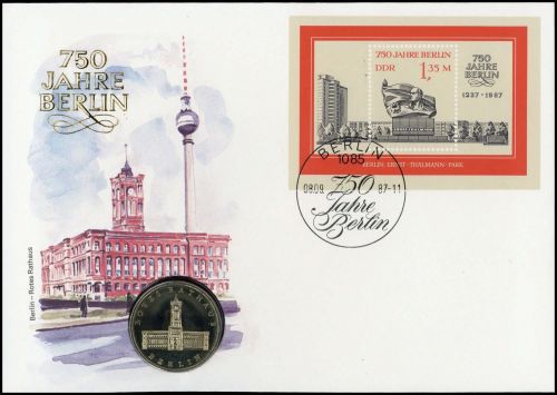 1987, DDR, Brief