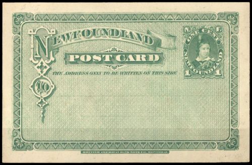 1880, Neufundland, P 3, Brief