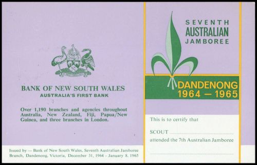 1965, Kokos Inseln, 2, Brief