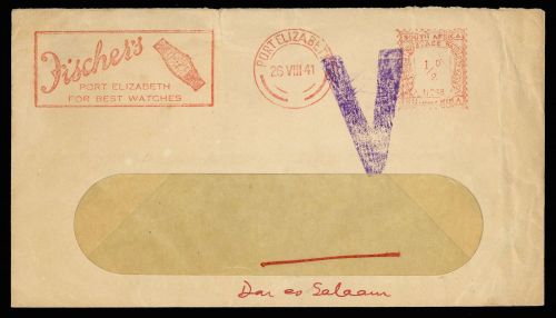 1941, Südafrika, Brief