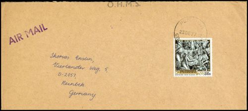 1977, Penrhyn, 97, Brief