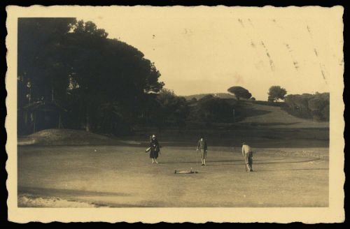 1932, Sport u. Spiel,Golf,, Fr 223, Brief