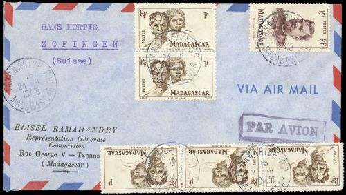 1946, Madagaskar, 393, 403, Brief