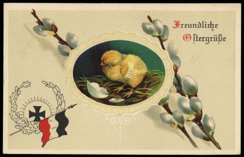 Ansichtskarten,Glueckwunsch,Ostern, Bay 95 I, Brief