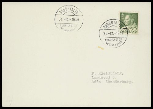 1969, Grönland, 71, Brief