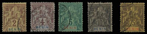 1894, Benin, 41 u.a., *