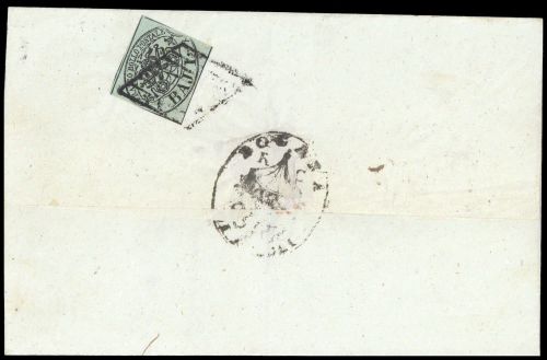 1852, Italien Staaten Kirchenstaat, 2, Brief