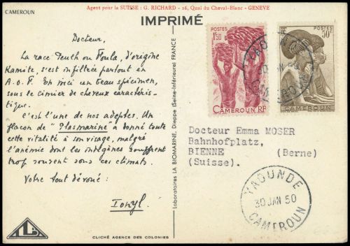 1946, Kamerun, 273, 278, Brief