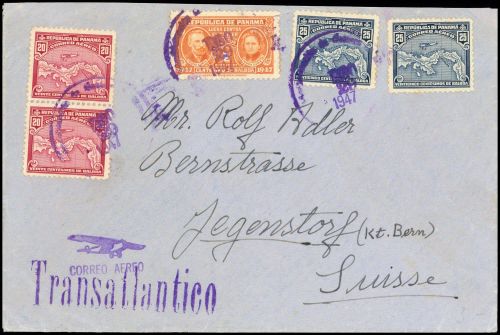 1930, Panama, 153-54 u.a., Brief