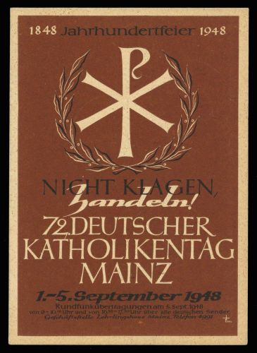 1948, Französische Zone Rheinland Pfalz, 17, 20, Brief