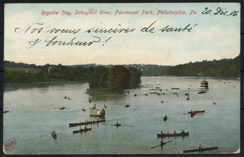 1906, Sport u. Spiel,Wassersport,sontiges, USA 153, Brief