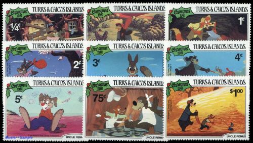 1981, Turks und Caicos Inseln, 554-62, **