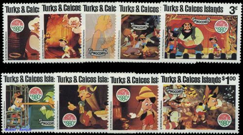 1980, Turks und Caicos Inseln, 503-11, **