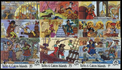 1985, Turks und Caicos Inseln, 762-70, **