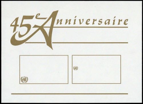 1990, UNO Genf, Block 6 U PH, **