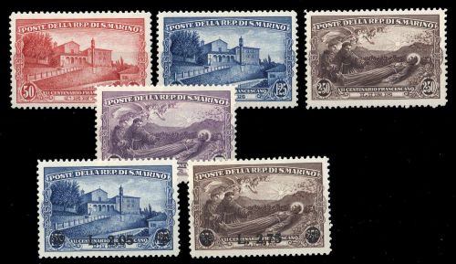 1928, San Marino, 141-44 u.a., **