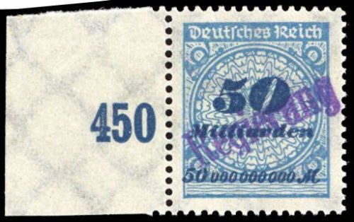 1923, Deutsches Reich Dienst Regierung Frankfurt, FFM 14, **