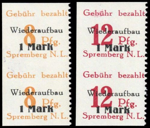 1946, Deutsche Lokalausgabe Spremberg, 19+20 A Udr, **