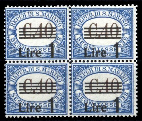 1936, San Marino, P 59 (4), **