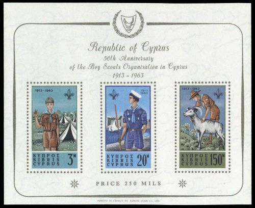 1963, Zypern, Block 1, **
