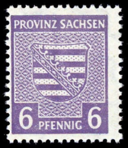 1945, SBZ Provinz Sachsen, 76 Yb, **