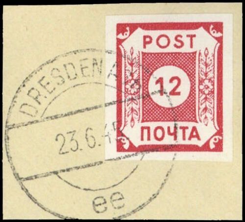 1945, SBZ Ostsachsen, 41, Briefst.