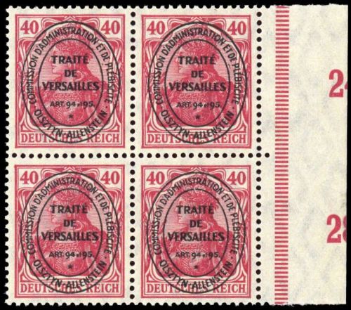 1920, Allenstein, I (4) BZ, **