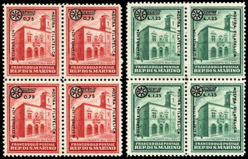 1934, San Marino, 202-05 (4), **