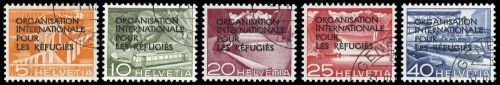1950, Schweiz Internationale Flüchtlingsorganisation OIR, 1-5 ...