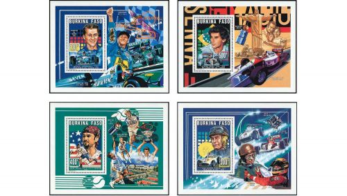 Burkina Faso, Block A-D 153 A (1.300), **