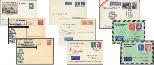 Sammlungen und Posten Zeppelin und Luftpost