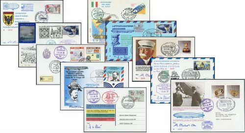 Sammlungen und Posten Zeppelin und Luftpost