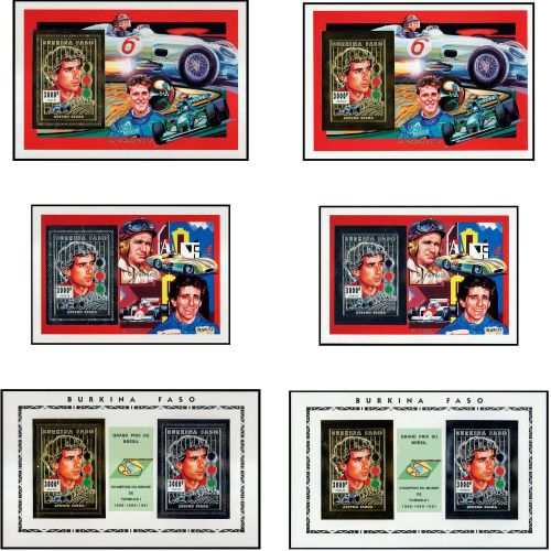 Burkina Faso, Block 155-57 A+B, **