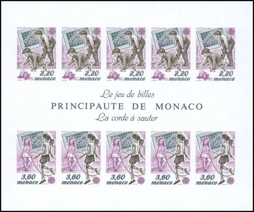 Monaco, Block 44 U (50), **
