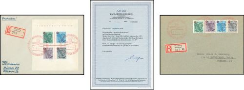 1949, Französische Zone Baden, Block 2 II SST u.a.