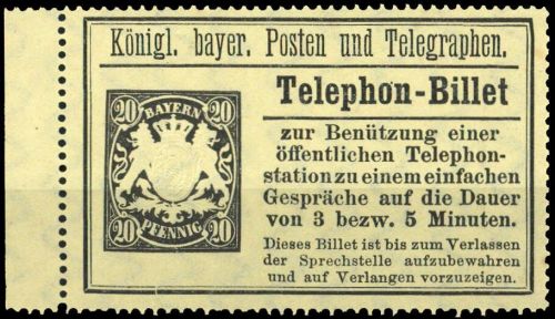 1894, Altdeutschland Bayern, TB 19, (*)