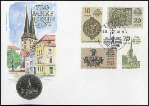 1987, DDR, Brief