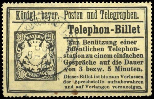 1894, Altdeutschland Bayern, TB 21, gest.