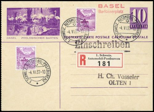 Schweiz, Brief