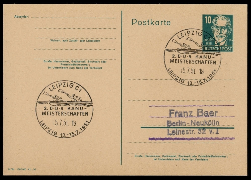 DDR, Brief