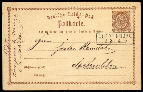 Deutsches Reich, Brief