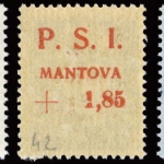 1945, Italien Lokalausgaben C.L.N. Mantova, 1-3 DG, **