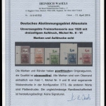 1920, Allenstein, II-VI Ecke, **