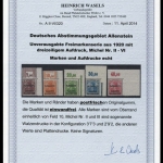 1920, Allenstein, II-VI Ecke, **