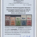 1920, Allenstein, II-VI OR Punkt, **