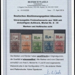 1920, Allenstein, II-VI OR Punkt, **