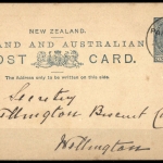 1890, Neuseeland, P 7 a, Brief