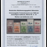 1920, Allenstein, II-VI OR Punkt, **